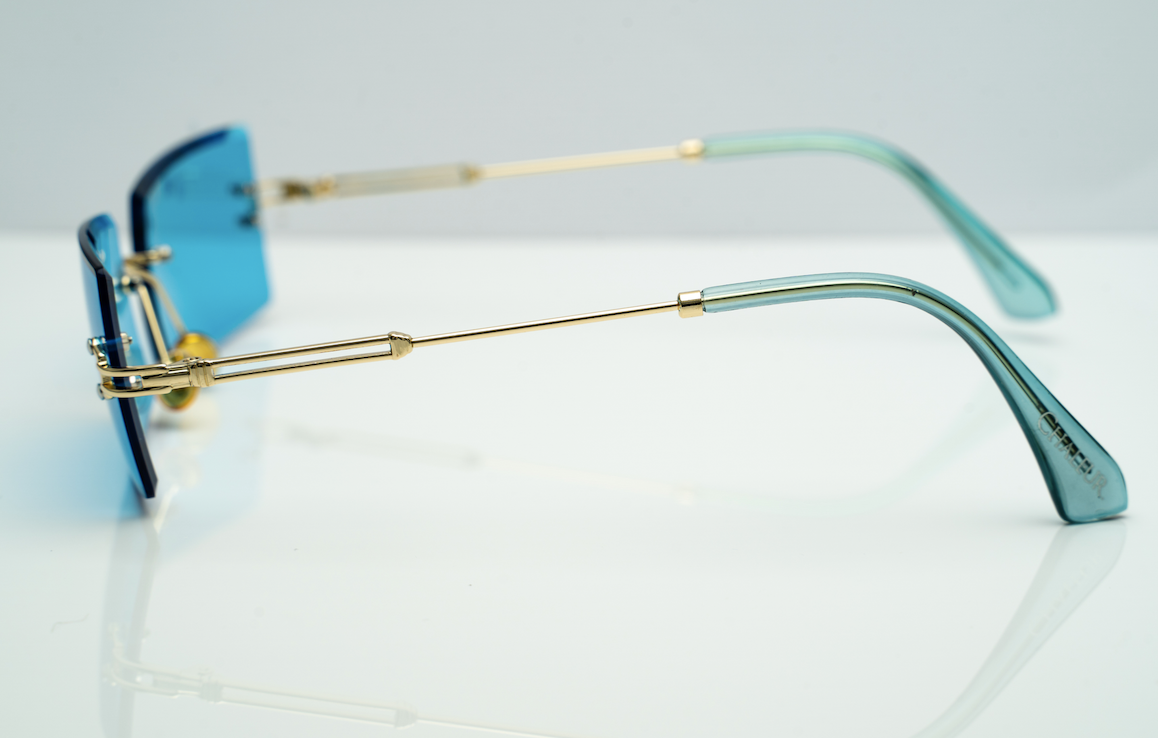 Blue top vintage sunglasses