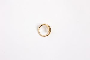 GOLD SWRIL RING