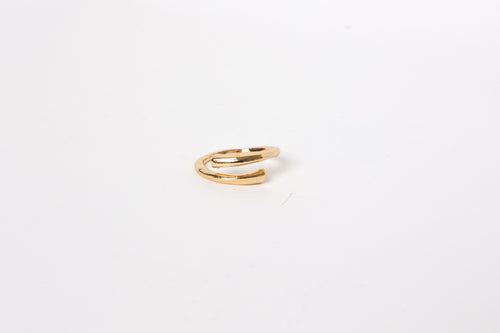 GOLD SWRIL RING