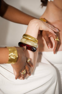 DARK CHOCOLATE BANGLE
