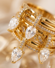 Load image into Gallery viewer, Dripped In Diamonds Ring