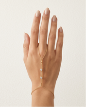 Load image into Gallery viewer, 3 Diamond Hand Chain