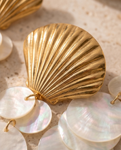 Load image into Gallery viewer, Sea Shell Earrings