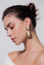 Load image into Gallery viewer, Double Pearl Earrings