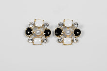 Load image into Gallery viewer, Diamonds and Pearl Studs