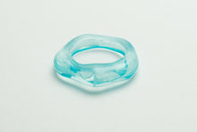 Load image into Gallery viewer, BABY BLUE WAVY RING BAND