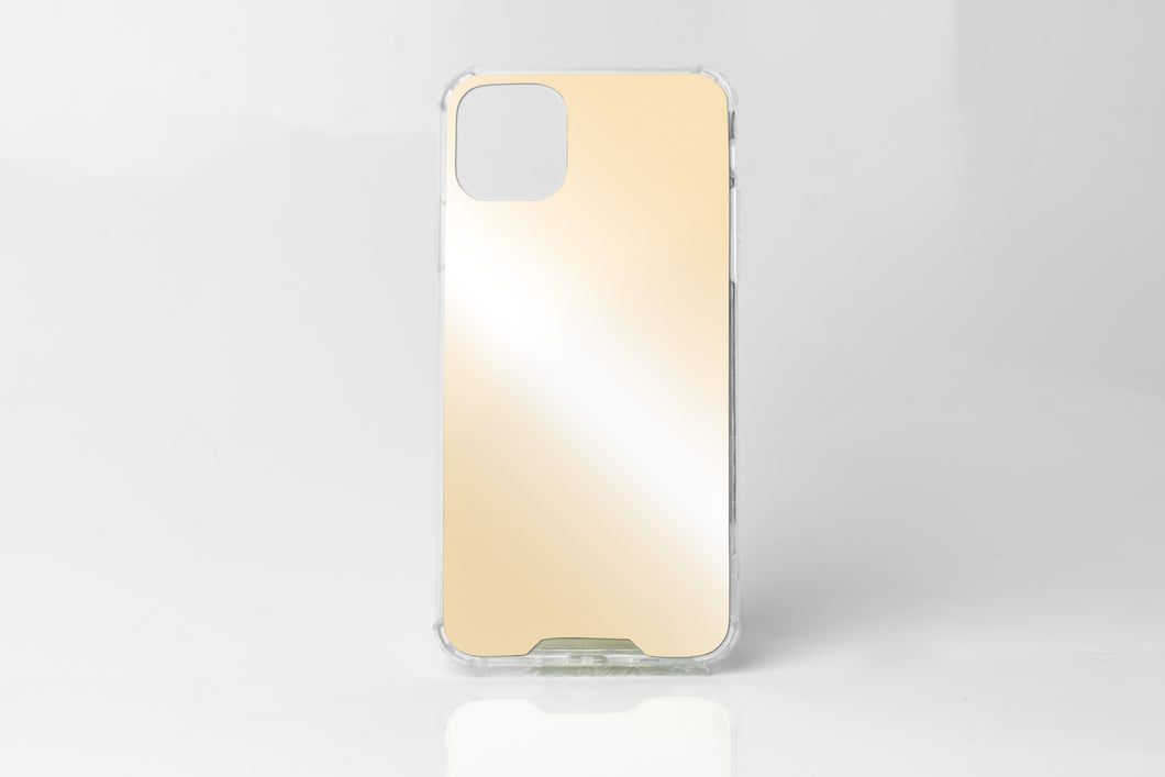 GOLD MIRRORED PHONE CASE