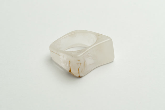 MARBLE CHUNKY RING