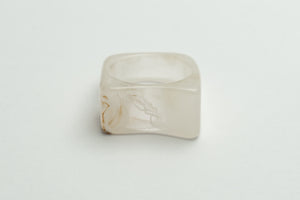 MARBLE CHUNKY RING